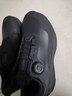 超級安踏逸行pro丨運動(dòng)鞋男鞋透氣減震柔軟旋紐扣通勤慢跑跑步鞋子男 【皮面版】基礎黑-4 41 /(男8碼) 曬單實(shí)拍圖