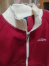羅蒙童裝男童外套春秋款中大童立領(lǐng)棒球服復古學(xué)院風(fēng)衛衣潮 酒紅色150 曬單實(shí)拍圖