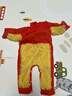 心楠嬰兒爬爬服春秋冬防寶寶臟爬行服衣罩衣長(cháng)袖爬行服戶(hù)外拖地板連體 桔色 100碼【長(cháng)袖款】A類(lèi) 建議0-3歲 曬單實(shí)拍圖