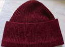 恒源祥100%純山羊絨帽子男士針織帽秋冬季加厚保暖瓜皮帽毛線(xiàn)帽冷帽冬天 曬單實(shí)拍圖
