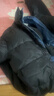 巴拉巴拉童裝兒童羽絨服男女童2025新款寶寶冬裝拼接外套三防保暖上衣百搭 黑色牛仔-灰鴨絨-85%絨子-209425107101 140 曬單實(shí)拍圖