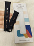 SGGS適用華為手表fit4/fit3表帶硅膠針扣華為watch fit3/4/4Pro手表腕帶彩色運動(dòng)表帶 黑色 曬單實(shí)拍圖