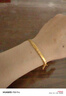 金至尊（3DG Jewellery）金鱗黃金手鏈實(shí)心999足金古法手鏈本命年男女款女神節禮物計價(jià) 金重8.00克（配珠寶禮盒） 曬單實(shí)拍圖