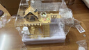 加卡倉鼠籠子超大豪華別墅亞克力倉鼠籠金絲熊專(zhuān)用籠便宜大的用品全套 全景高透倉鼠籠-幽靈7件 云白 曬單實(shí)拍圖