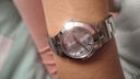 卡西歐（CASIO）手表女櫻花績(jì)粉色簡(jiǎn)約小巧時(shí)尚鋼帶防水學(xué)生表 LTP-1241D-4A 曬單實(shí)拍圖