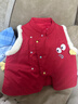 巴拉巴拉童裝馬甲嬰兒背心男女童寶寶年服新中式喜慶萌趣溫暖舒適 中國紅60611 90 曬單實(shí)拍圖