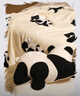 野獸派家居（tbh）熊貓嘭嘭二合一抱枕毯子法蘭絨暖香毯抱枕車(chē)載家用旅行毛毯靠枕 曬單實(shí)拍圖