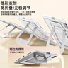 智思慧適用2025款Apple iPadair13英寸M3支架保護套 蘋(píng)果平板Pro12.9亞克力Air7/6鋁合金支點(diǎn)硅膠殼 白色 曬單實(shí)拍圖