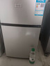 三菱小冰箱迷你小型家用冷藏冷凍宿舍出租房雙門(mén)辦公室電冰箱一級能效 46L銀色【四天約一度電】 曬單實(shí)拍圖