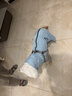 優(yōu)觀(guān)狗狗雨衣可牽引中小型犬四腳衣服全包防水柴犬比熊雨披防臟沖鋒衣 天空藍(高強防水防污漬) S碼(建議5~8斤左右) 曬單實(shí)拍圖