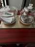 益茶福全自動(dòng)上水電熱水壺底部上水嵌入式茶臺功夫茶燒水壺飲水燒水一體機抽水玻璃煮茶壺保溫泡茶壺 SQ-008金色玻璃套裝 1L 曬單實(shí)拍圖