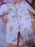貝瑞加（Babyprints）新生兒連體衣嬰兒秋冬夾棉保暖衣服寶寶加厚爬服外出哈衣 兔66 曬單實(shí)拍圖