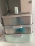 北鼎（Buydeem）電蒸鍋蒸鍋家用蒸燉鍋不銹鋼電燉鍋蒸燉煮一體 大容量全自動(dòng)預約多用途鍋多功能多層【G68淺杉綠】 曬單實(shí)拍圖