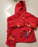 安踏兒童新年龍服拜年服兒童外套男大童搖粒絨保暖親膚外套 傳奇紅/滿(mǎn)印-1 150 cm 曬單實(shí)拍圖