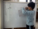 得力120*90cm軟白板墻貼不傷墻可移除磁性辦公會(huì )議教學(xué)家用小寫(xiě)字板掛式磁力黑板家用可擦兒童涂鴉墻紙 曬單實(shí)拍圖