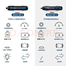 博世（BOSCH）電動(dòng)螺絲刀/起子機家用安裝數碼維修GO3 17件批頭套裝磁吸延長(cháng)桿 曬單實(shí)拍圖