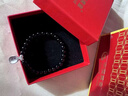 中國黃金（CHINA GOLD）足銀手鏈男女款平安喜樂(lè )黑瑪瑙手串?huà)D女節生日禮物送男女朋友老婆 平安喜樂(lè )黑瑪瑙手鏈 曬單實(shí)拍圖
