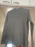 恒源祥羊毛衫女秋冬加厚打底毛衣修身內搭半高領(lǐng)針織衫 灰色 L 建議110-120斤 曬單實(shí)拍圖