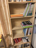 苡茉書(shū)架實(shí)木家用落地一體靠墻多層書(shū)柜客廳收納置物架六層60長(cháng) 曬單實(shí)拍圖