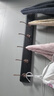 慕質(zhì)掛衣架墻上壁掛免打孔墻壁衣服掛鉤入戶(hù)玄關(guān)門(mén)后臥室進(jìn)門(mén)口衣帽鉤 黑胡桃色【6鉤】實(shí)木+凈味漆 曬單實(shí)拍圖