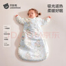 貝肽斯嬰兒睡袋暖姜恒溫兒童一體睡袋嬰幼兒防踢被睡衣秋冬中厚 弗里德M 曬單實(shí)拍圖