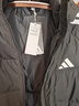 阿迪達斯（adidas）男 運動(dòng)型格系列 3S L DOWN JKT 長(cháng)款羽絨服 KC2498 黑色  M  曬單實(shí)拍圖