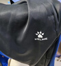 卡爾美（KELME）運動(dòng)褲男春秋針織足球收腿褲休閑訓練修身長(cháng)褲 黑色 L  曬單實(shí)拍圖