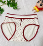 莫代爾紅色內褲女生全棉抑菌底襠本命年結婚2026年新款女士三角短褲 （6條）愛(ài)心+波點(diǎn)+格子+碎花+雪花+字母 XL 110-130斤 曬單實(shí)拍圖