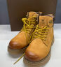 駱駝（CAMEL）【王俊凱同款】馬丁靴男鞋冬季新款高幫大黃靴女戶(hù)外工裝登山靴子 GE122W7757T 金黃色 (男款) 42 曬單實(shí)拍圖