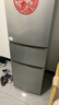 海爾（Haier）家用電冰箱雙門(mén)冰箱小型兩門(mén) 風(fēng)冷無(wú)霜不結冰 國家以舊換新補貼 202/243升小戶(hù)型超薄出租房 【商家精選】202升無(wú)霜冰箱兩檔變溫 曬單實(shí)拍圖
