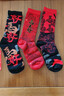 蕉內（Bananain）紅色計劃520C男士棉襪子本命馬年抗菌防臭秋冬季長(cháng)筒禮盒3雙裝  曬單實(shí)拍圖