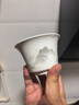 祥業(yè)新款羊脂玉瓷功夫茶具套裝家用輕奢喝茶蓋碗茶杯泡茶專(zhuān)用整套 水墨遠山蓋碗六杯9件套 曬單實(shí)拍圖