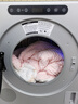 grossag德國5公斤7公斤熱泵烘干機家用小型滾筒式智能干衣機除菌除螨毛屑過(guò)濾烘衣機 【熱泵】7公斤銀【低溫烘+除菌螨+祛毛屑+電輔熱】 曬單實(shí)拍圖