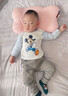BEBEFLY兒童枕頭云朵護脊枕1-3歲3-6歲6-18歲嬰幼兒寶寶7A抑菌哄睡定型枕 櫻花粉【7A抗菌親膚】 T1【1-3歲】巴斯夫環(huán)保枕芯（48*28*3/4.5CM） 曬單實(shí)拍圖