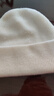 玖慕（JIUMU）純羊毛保暖毛線(xiàn)帽秋冬針織帽冷帽冬帽冬天戶(hù)外護耳防寒帽子女冬季 曬單實(shí)拍圖