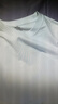 布先生280G純棉T恤男秋冬打底 【長(cháng)袖重磅T】廓形版-皓月白  XL  (180) 曬單實(shí)拍圖