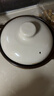 德明家用砂鍋耐高溫煲仔飯煲湯陶瓷鍋干燒湯鍋沙鍋燉鍋燃氣煤氣灶專(zhuān)用 曬單實(shí)拍圖