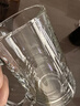鷗欣進(jìn)口透明玻璃杯綠茶杯套裝家用客廳待客耐高溫大容量水杯帶把茶杯 357ml進(jìn)口茶杯*6+鐵藝杯架 曬單實(shí)拍圖