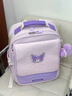 Hello Kitty庫洛米書(shū)包小學(xué)生1-3年級護脊護肩女一年級兒童背包 可愛(ài)毛絨公仔【護脊背墊】庫洛米1-4年級 曬單實(shí)拍圖