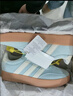adidas「T頭鞋」BARREDA板鞋德訓鞋男女阿迪達斯輕運動(dòng) 薄荷綠/漢玉白/樹(shù)脂黃   39 曬單實(shí)拍圖