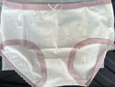 三槍【云感系列】女士?jì)妊澟考兠藜娱L(cháng)襠7A抑菌小清新短褲A類(lèi)嬰兒棉 曬單實(shí)拍圖