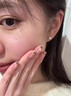 TFY劉浩存同款莫桑鉆耳釘女純銀S999莫桑石閃鉆耳環(huán)鋯石爆閃耳飾骨釘 20分莫桑石3mm單只裝【999純銀】 曬單實(shí)拍圖
