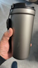 京東京造 鈦健康咖啡杯【內外純鈦】保溫便攜隨行高檔送禮水杯 灰520ml 曬單實(shí)拍圖