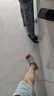 涼拖鞋女夏季男家用浴室洗澡家居拖鞋夏季 灰色42-43(建議拍大一碼) 曬單實(shí)拍圖