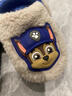 汪汪隊立大功（PAW PATROL）兒童棉拖鞋冬季男孩室內毛毛絨保暖男童棉拖鞋包跟寶寶棉鞋 3646米白色阿奇 17.5 內長(cháng)17.5cm200適合27/28碼 曬單實(shí)拍圖