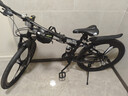 永久折疊山地自行車(chē)男士成人軟尾雙減震碟剎變速學(xué)生青少年女單車(chē)代步 三刀-黑白色【競速軸承+雙減震】 26寸24速【適合165-180cm】 曬單實(shí)拍圖