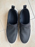 斯費萊特布鞋男冬季新款透氣一腳蹬懶人休閑鞋時(shí)尚厚底樂(lè )福鞋百搭潮流男鞋 黑色 41 標準皮鞋碼數 曬單實(shí)拍圖