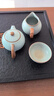 京東京造 茶具整套 功夫茶具套裝帶茶盤(pán)茶壺茶杯 天青汝窯西施壺 16件 曬單實(shí)拍圖