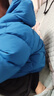 巴厘小豬兒童羽絨服中長(cháng)款男童冬季加厚女童三防外套冬裝寶寶保暖外套 【中長(cháng)款】鸚鵡藍 100 曬單實(shí)拍圖