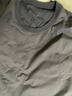 蕉下（beneunder）長(cháng)袖T恤男士衛衣氣絨服保暖打底衫圓領(lǐng)寬松舒適CL010石墨灰2XL 曬單實(shí)拍圖